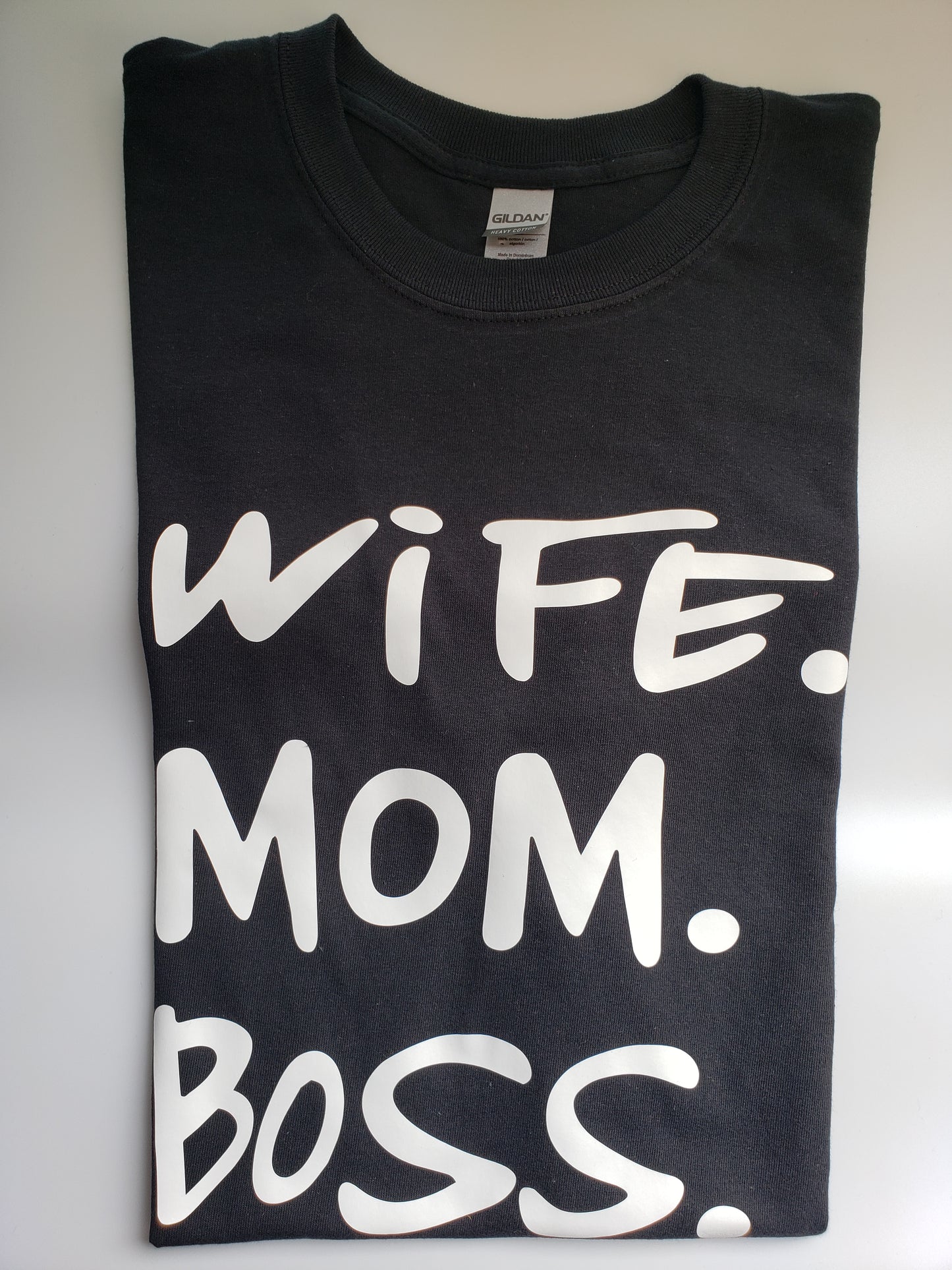 " Mom Wife Boss" Custom T-shirt