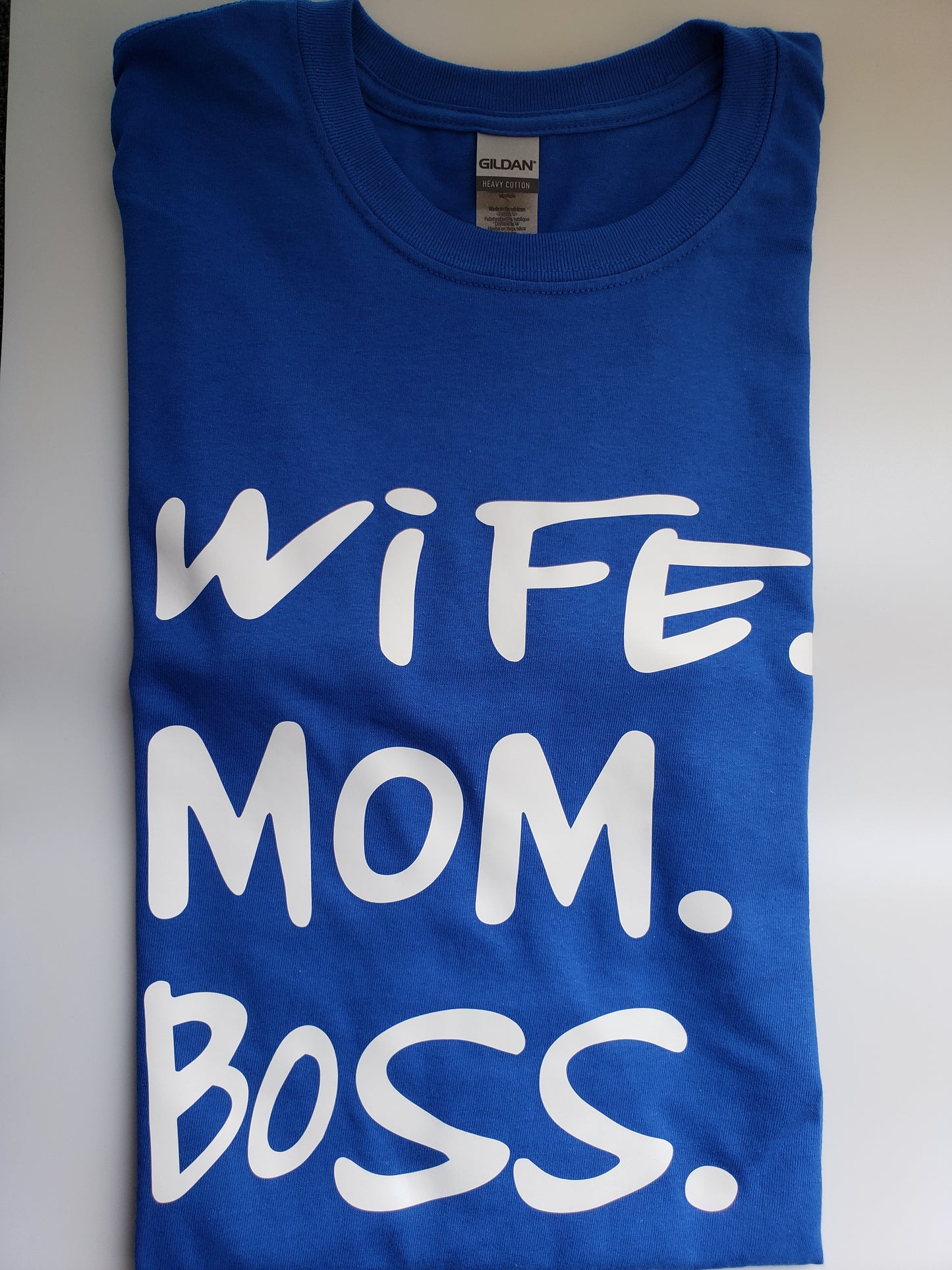 " Mom Wife Boss" Custom T-shirt