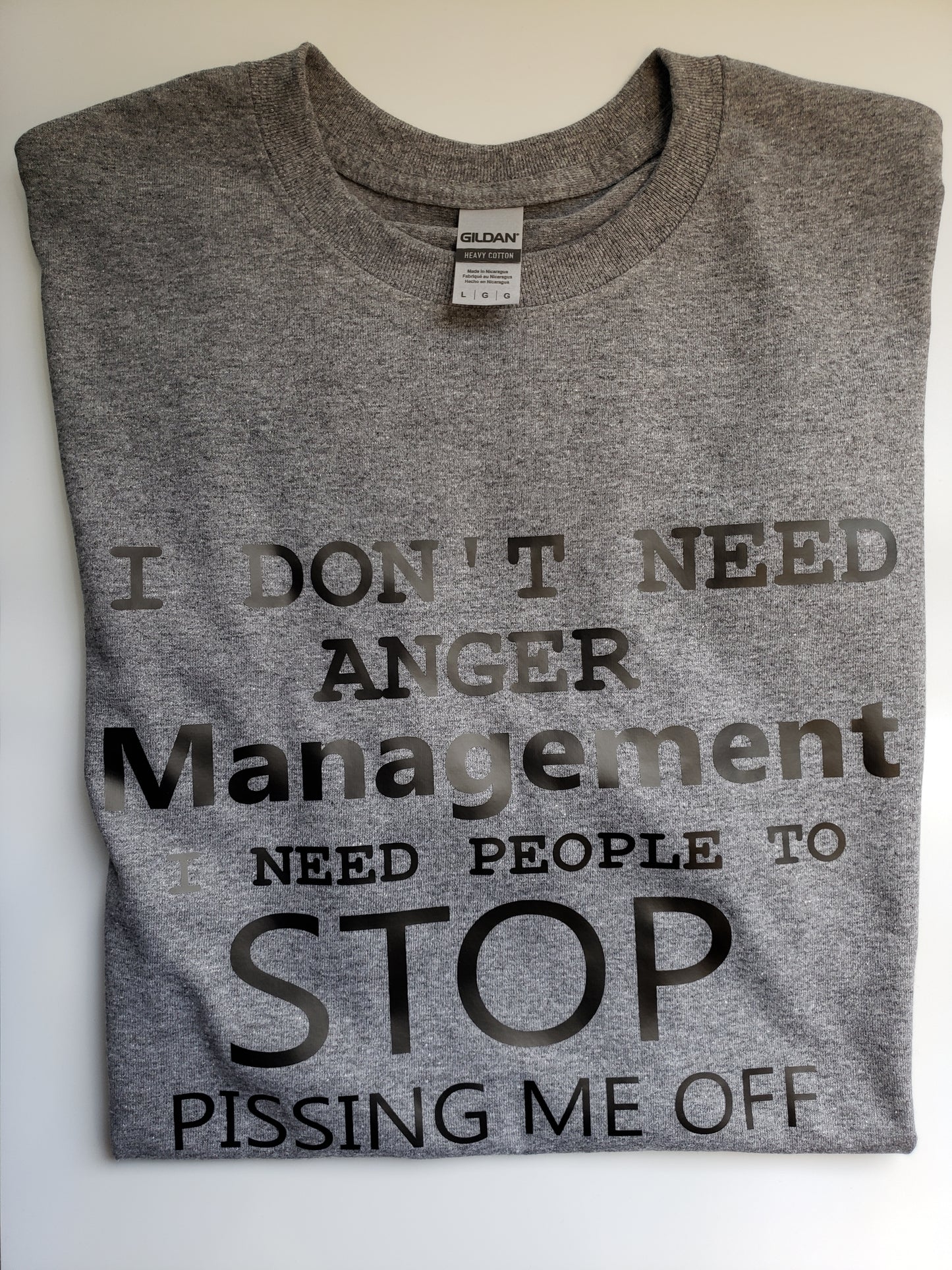 "Anger Management" Custom T-shirt