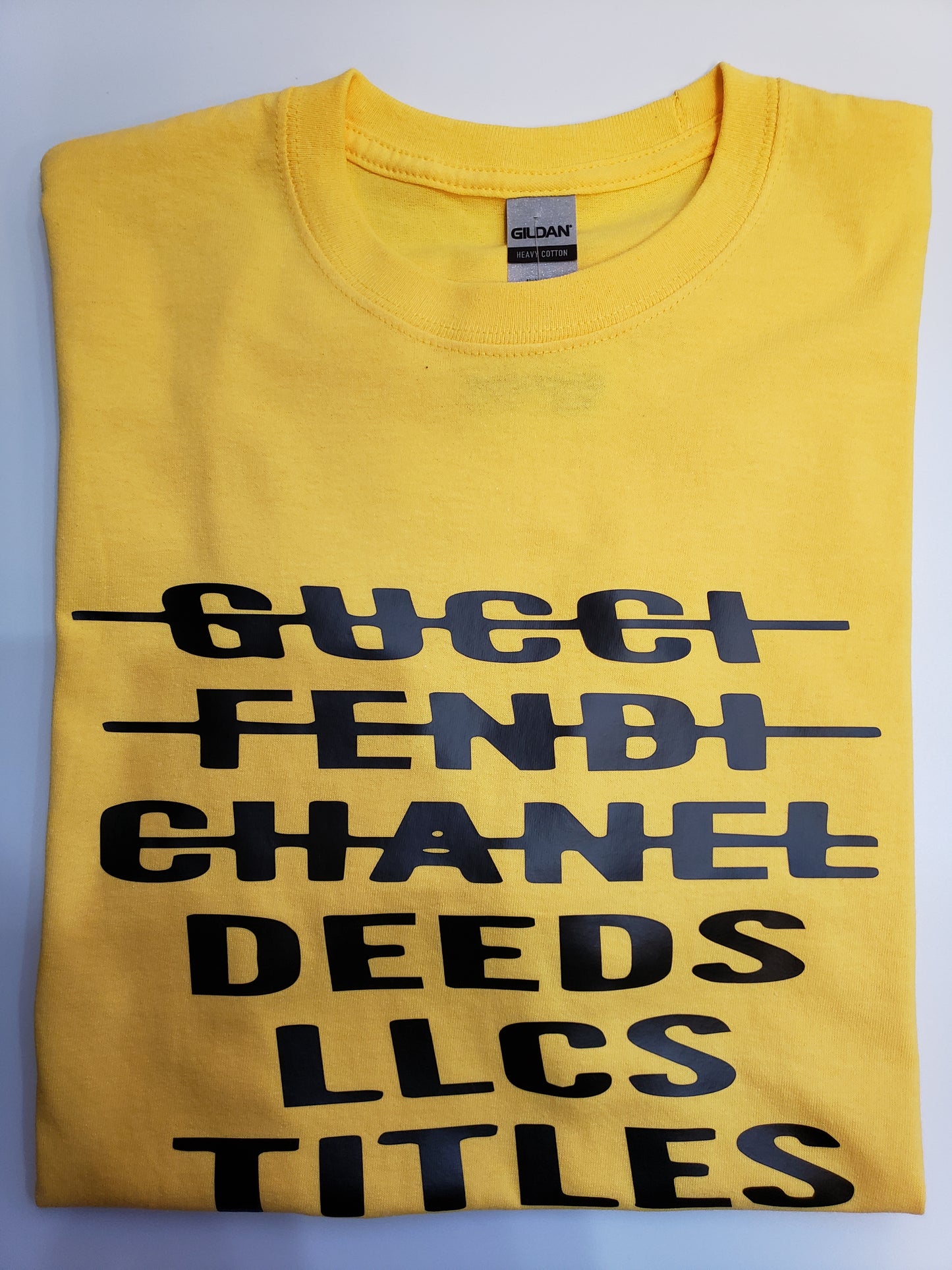 "Deeds, Titles, LLC's" Custom T-shirt