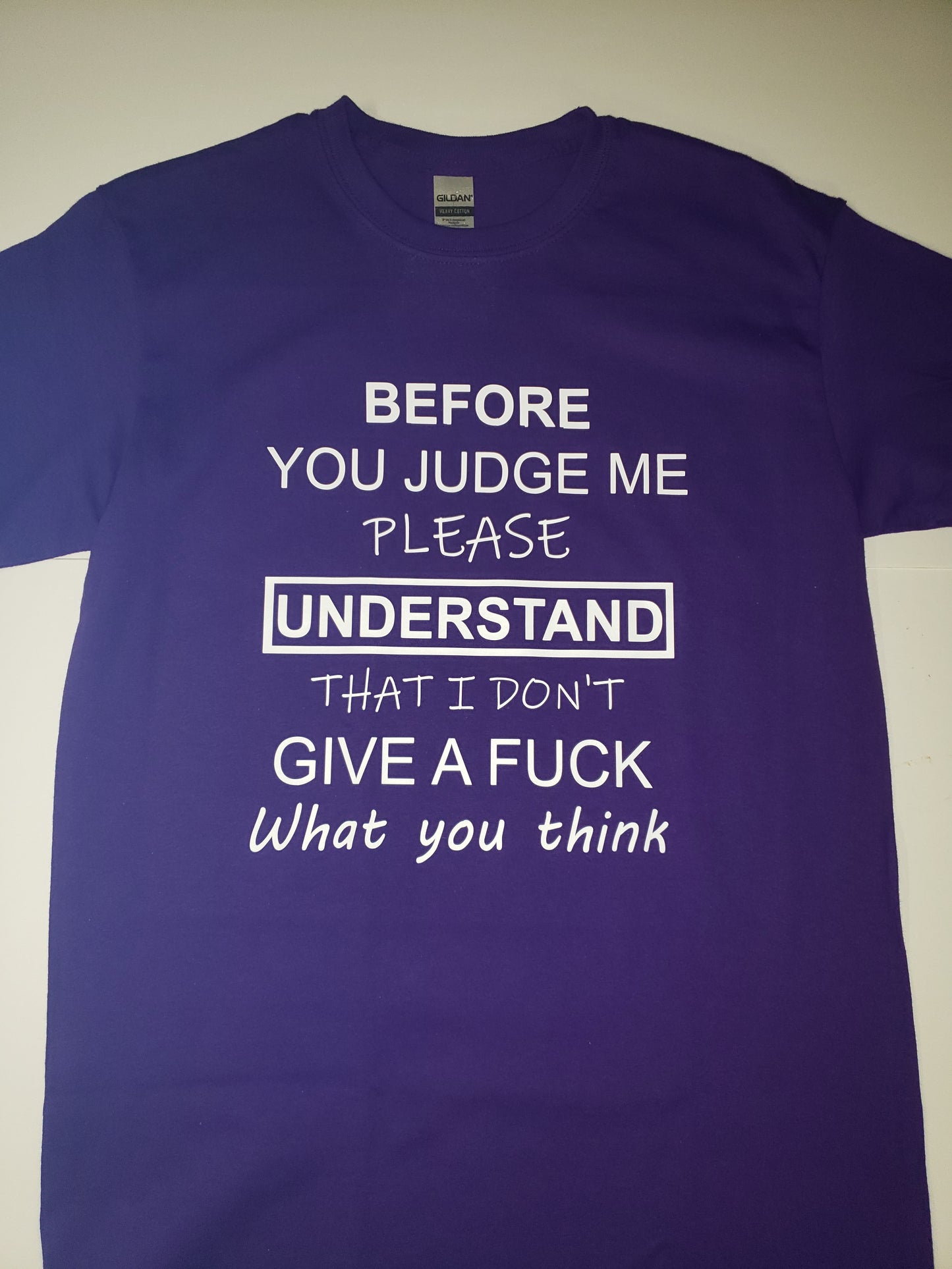 "Judge - F*ck" Custom T-shirt