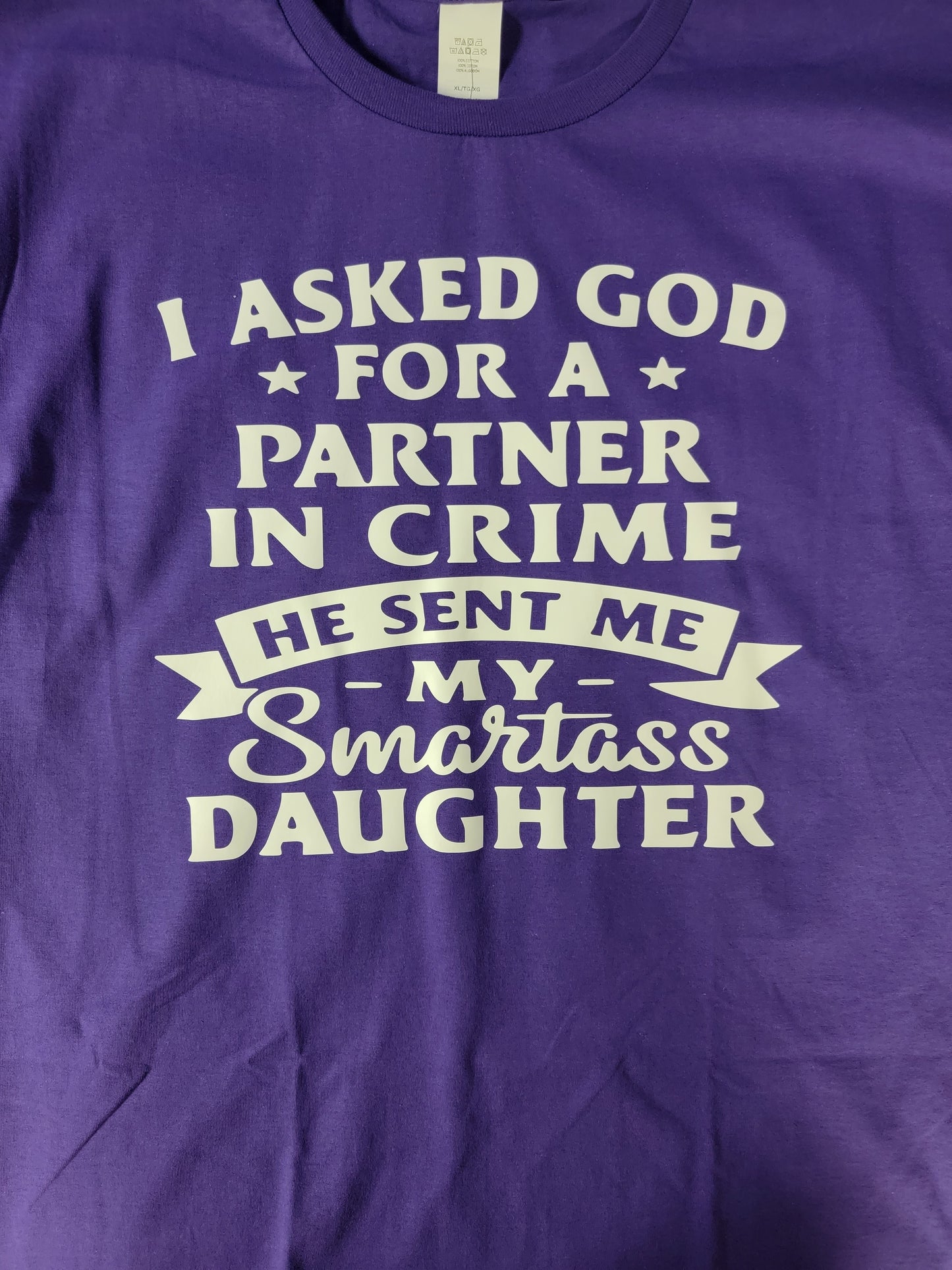 "Smartass Daughter" Custom T-shirt