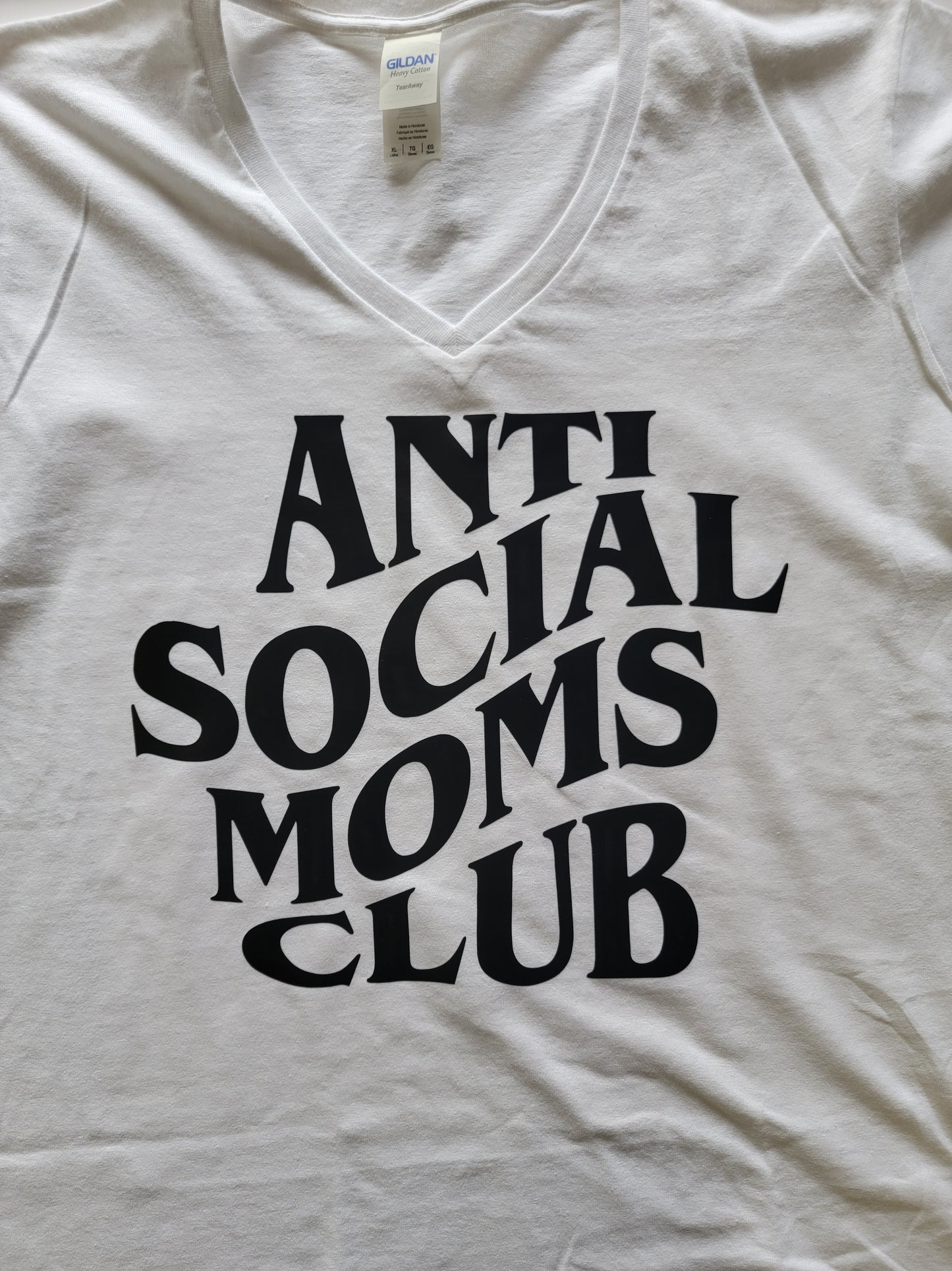 Anti Social Mom's club Custom T-shirt