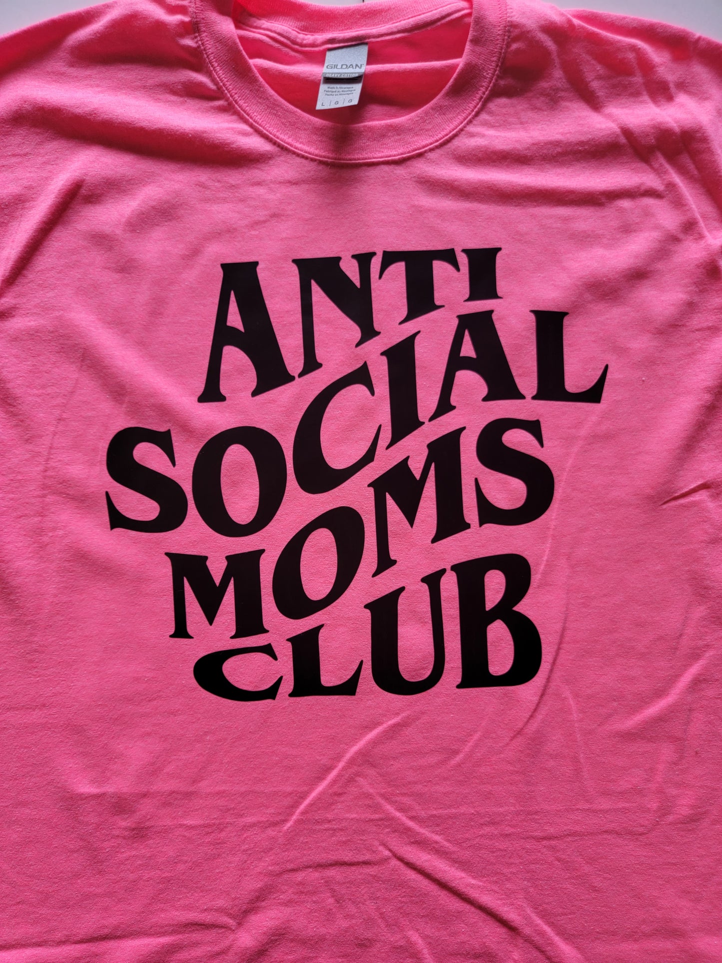 Anti Social Mom's club Custom T-shirt