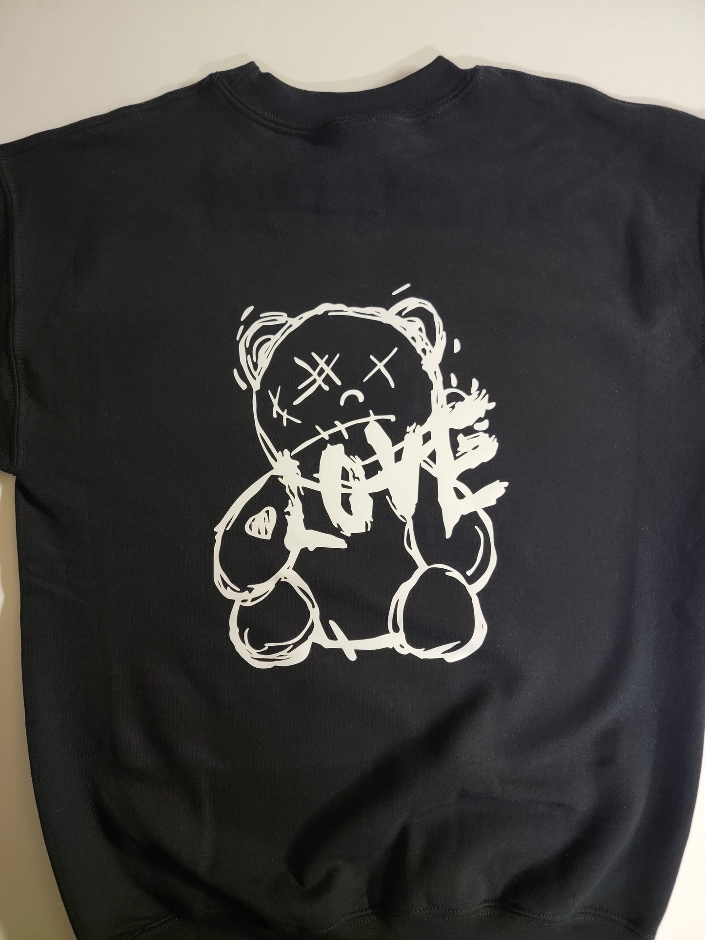 "LOVE" Teddy Bear Custom Sweater