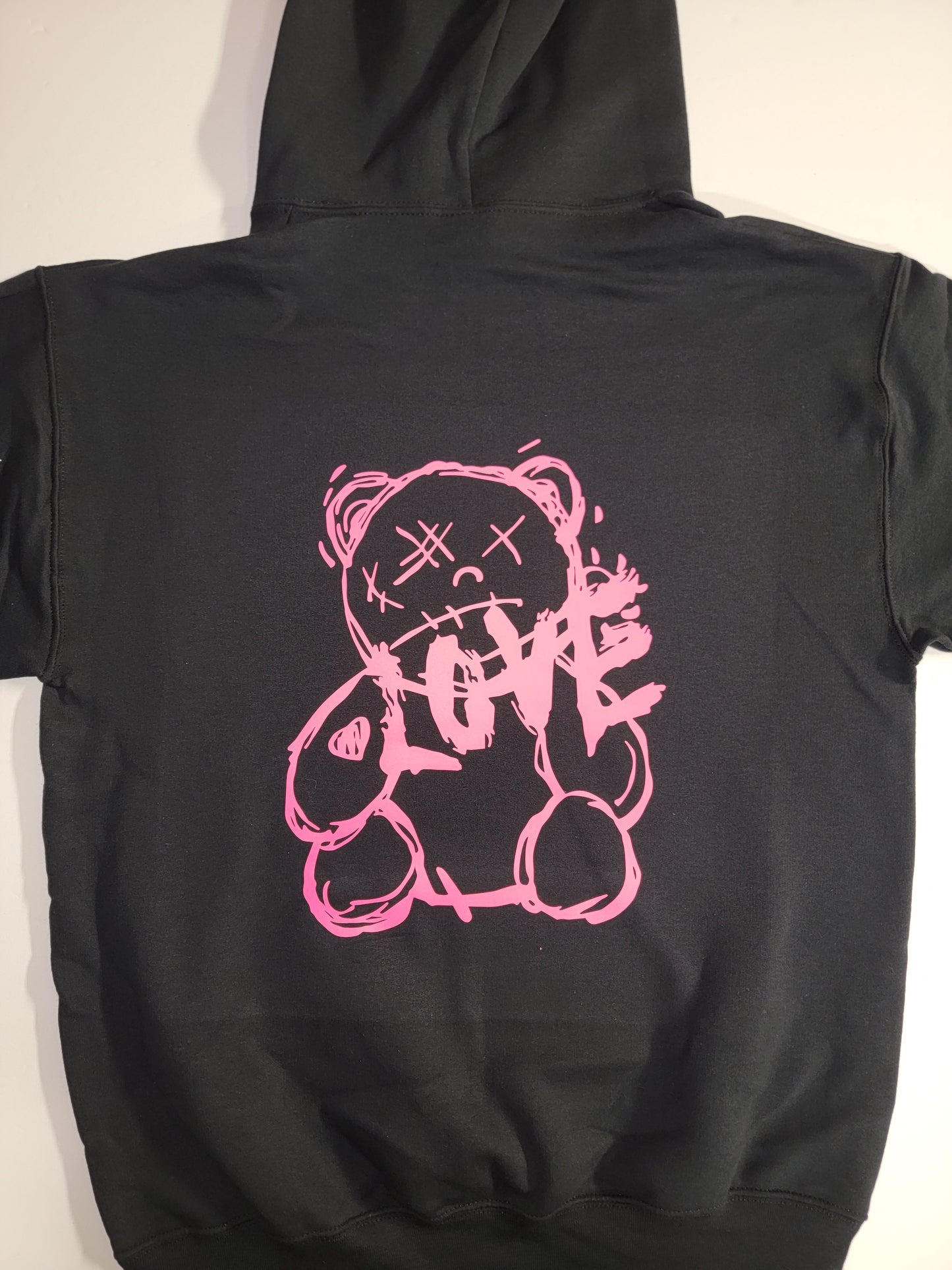 "LOVE" Teddy Bear Custom Hoodie