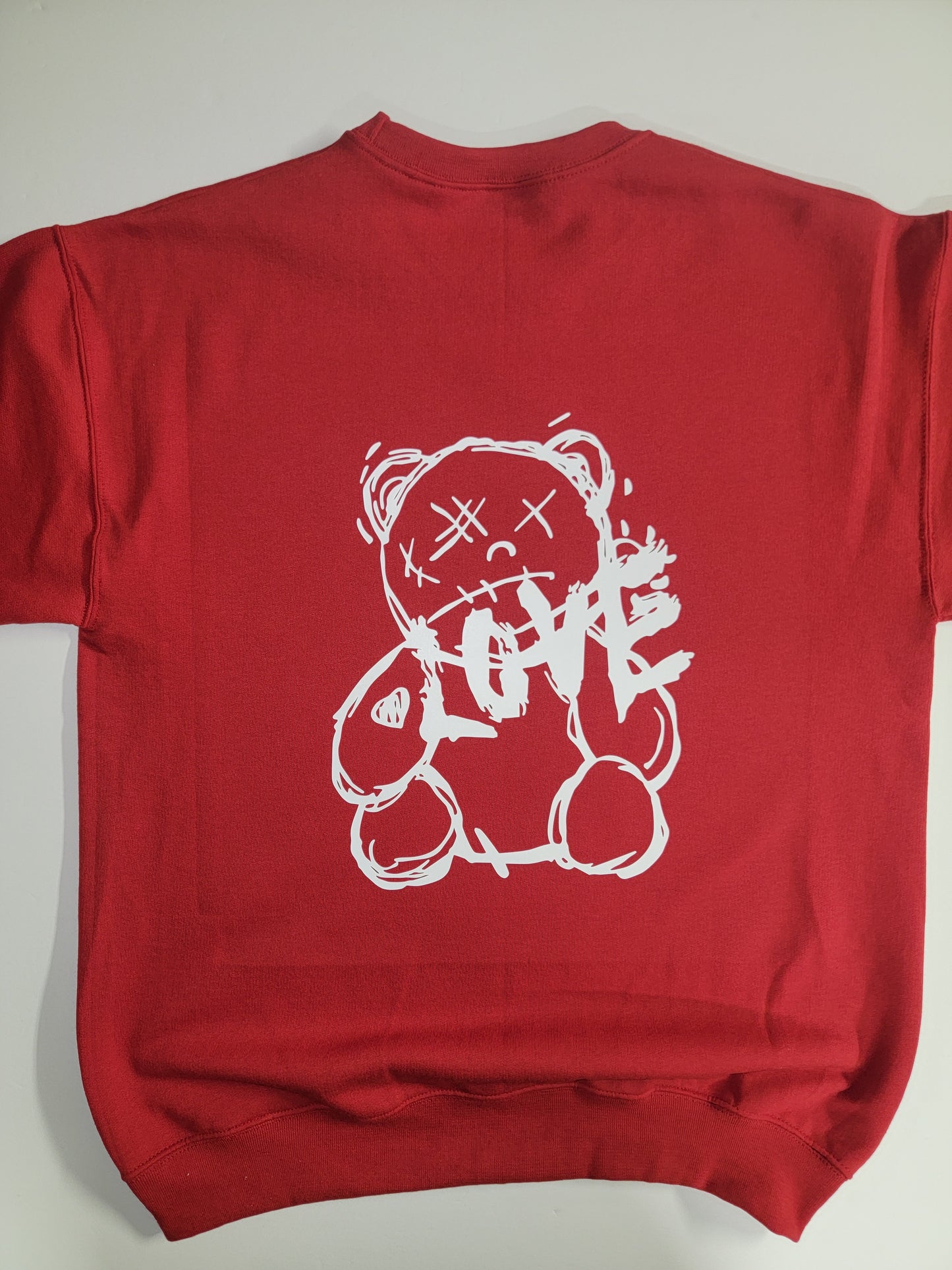 "LOVE" Teddy Bear Custom Sweater