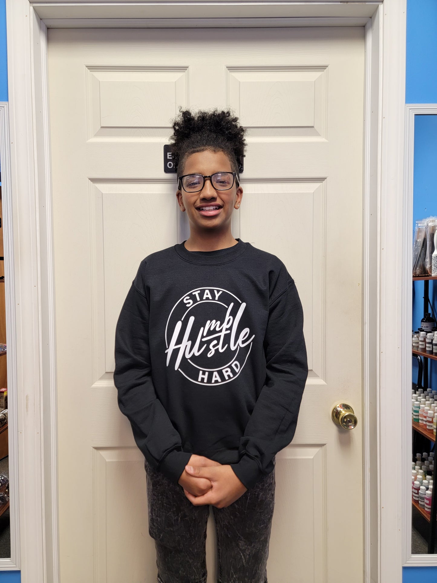 Stay Humble Hustle Hard Custom Sweater