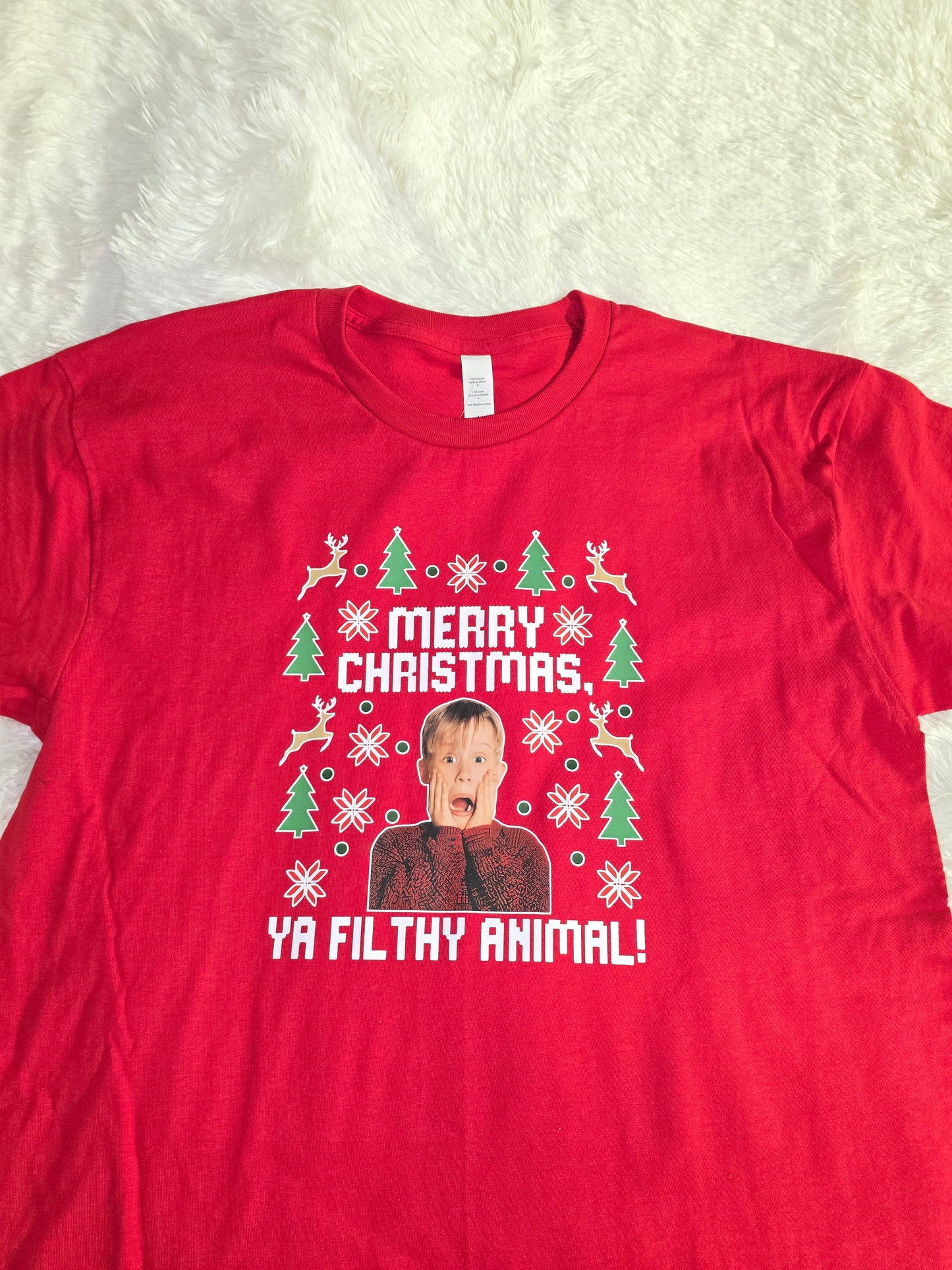 Ya Filthy Animal Holiday shirt