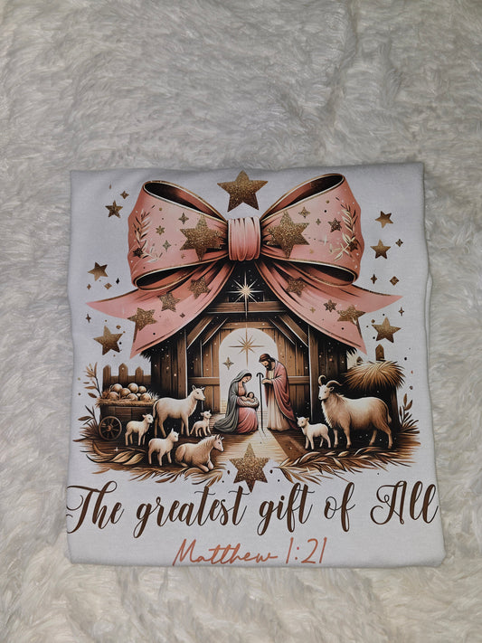 Matthew 1:21 Holiday T-shirt