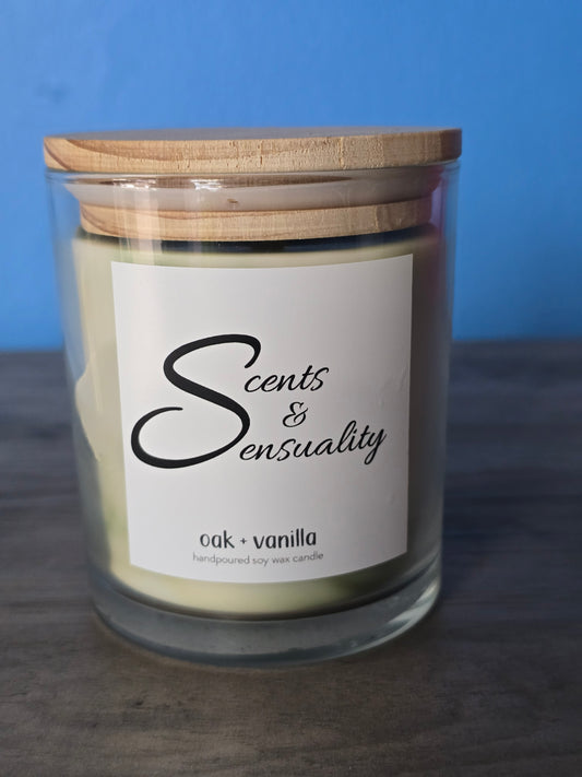 Oak & Vanilla Candle