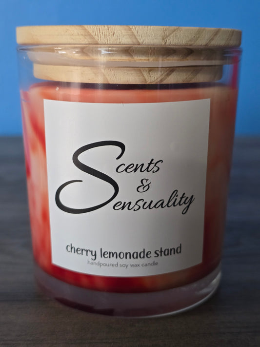 Cherry Lemonade Stand Candle