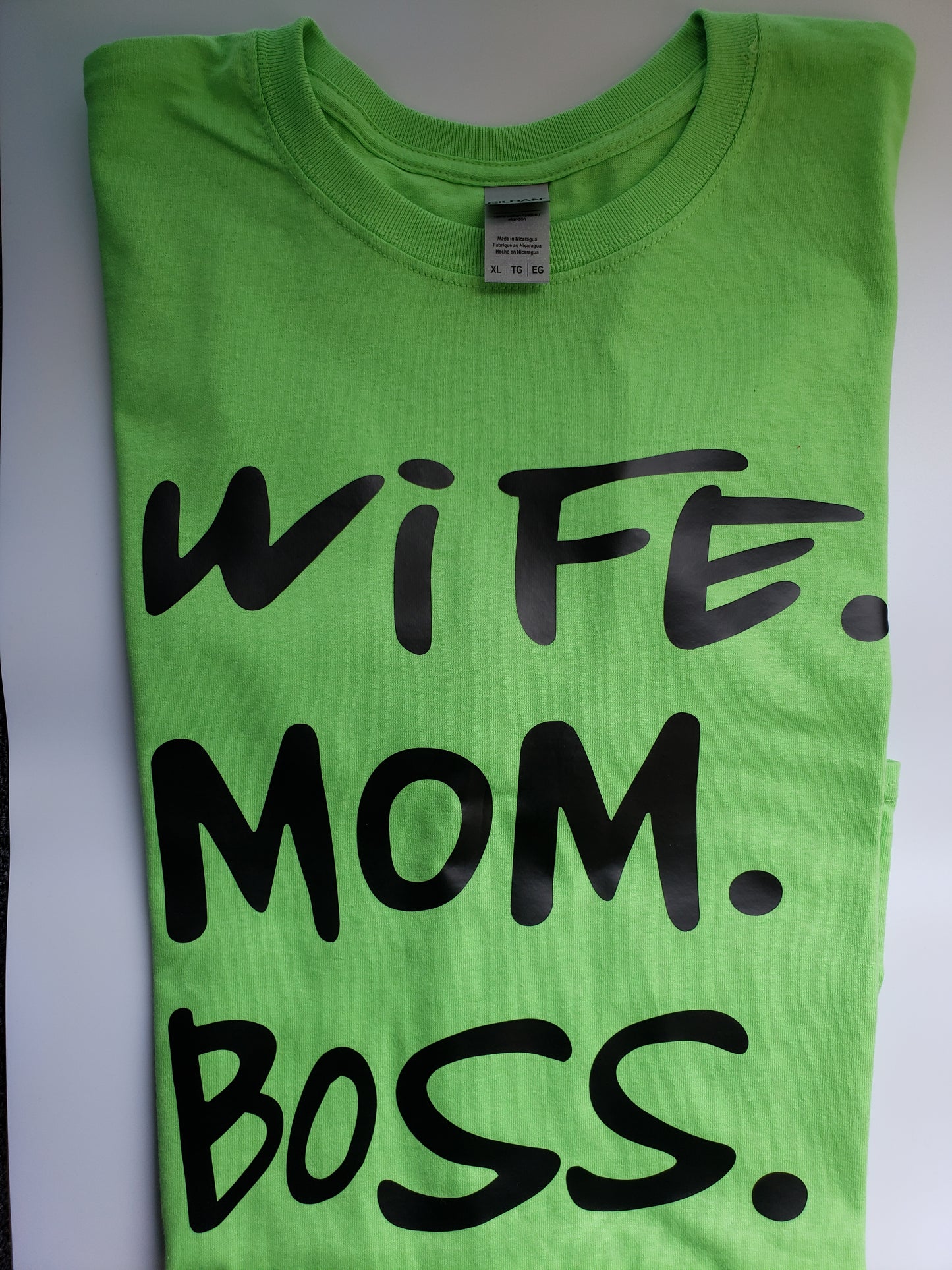 " Mom Wife Boss" Custom T-shirt