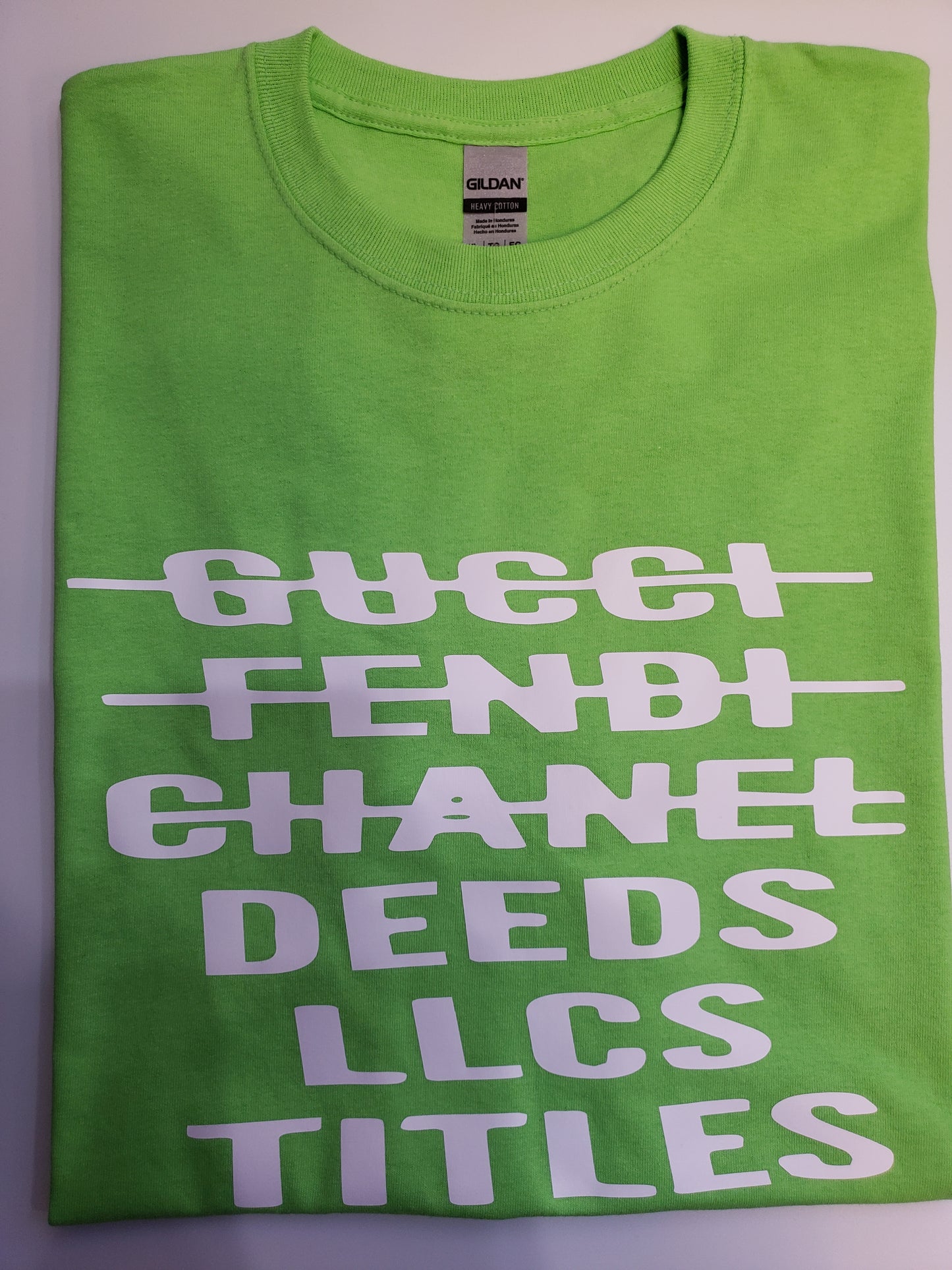 "Deeds, Titles, LLC's"  Custom T-shirt