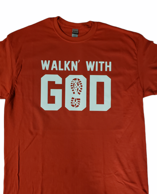 Walking with GOD Custom T-shirt