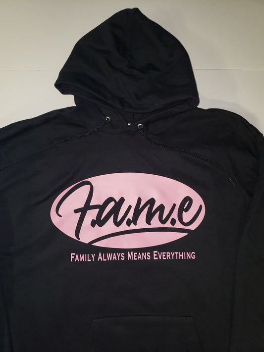 Original F.A.M.E Black/Pink Hoodie