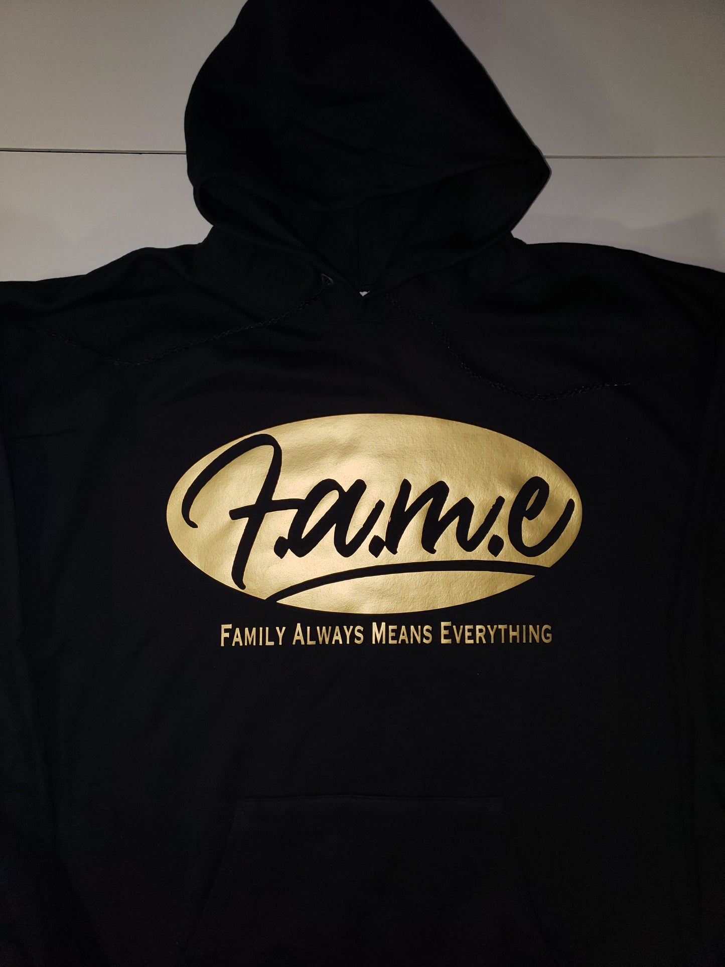 Original F.A.M.E Black/Gold Hoodie
