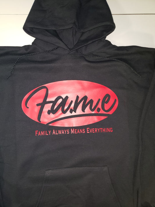 Original F.A.M.E Black/Red Hoodie