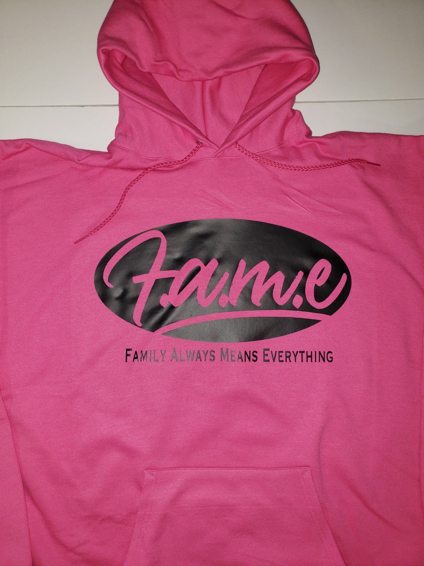 Original F.A.M.E Pink/Black Hoodie
