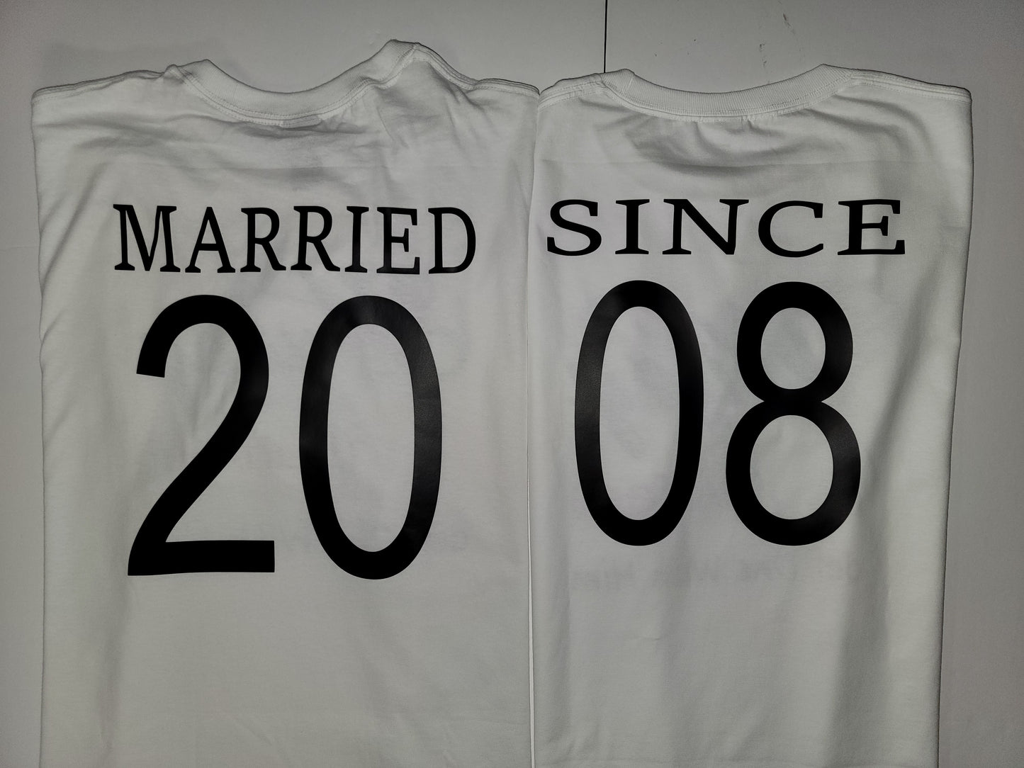 Married Couples Custom T-shirt Set