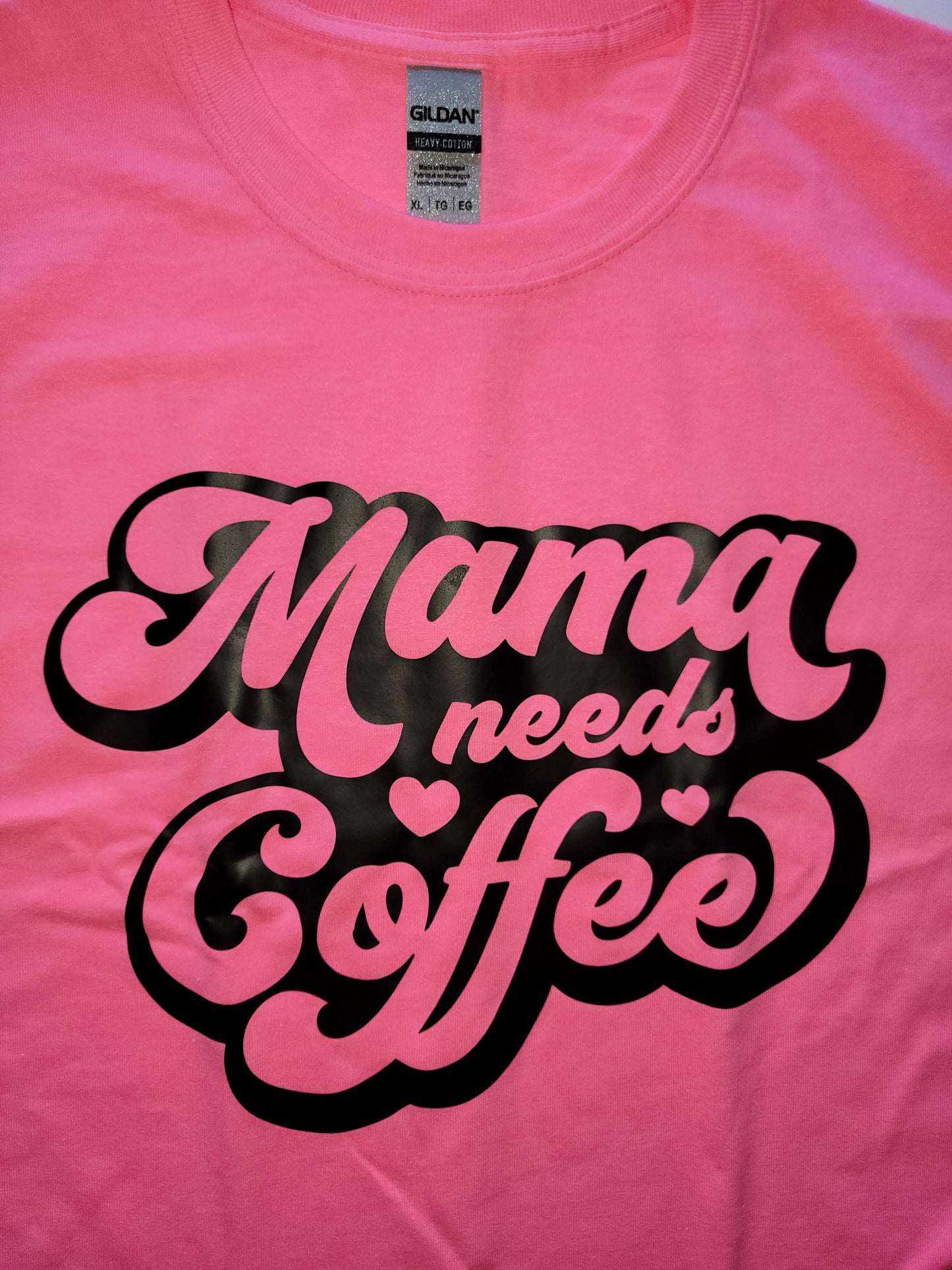 Mama Needs Coffee Custom T-shirt