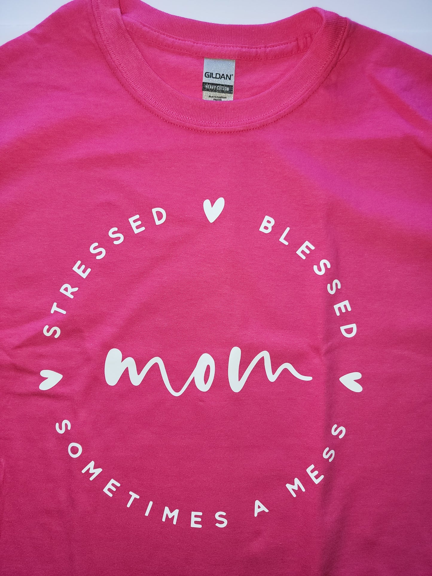 Stressed Blessed Sometimes a Mess Custom T-shirt