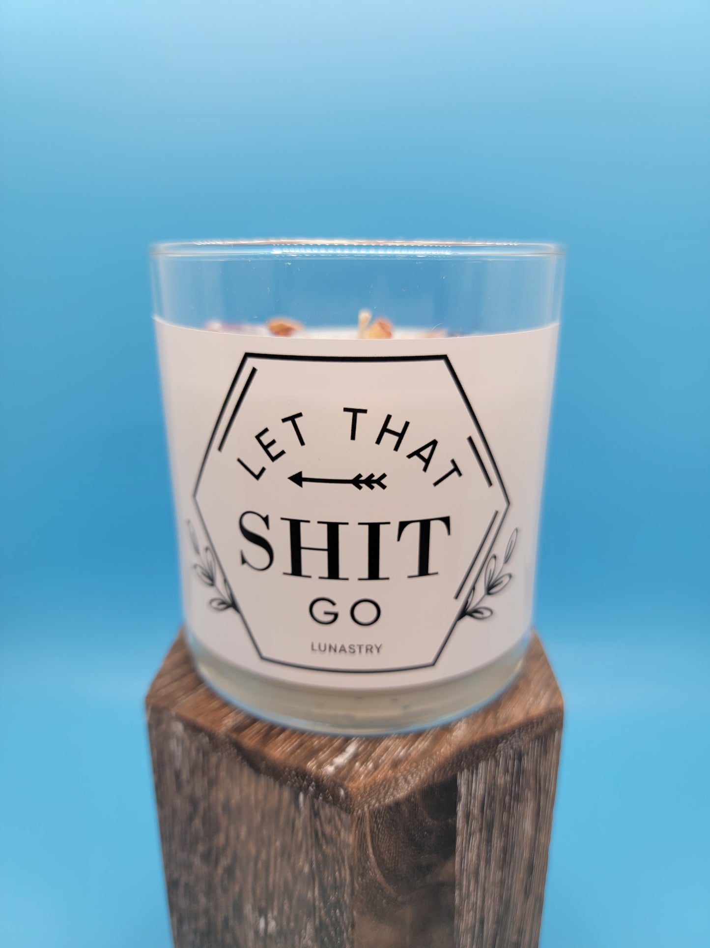 Let it go candle