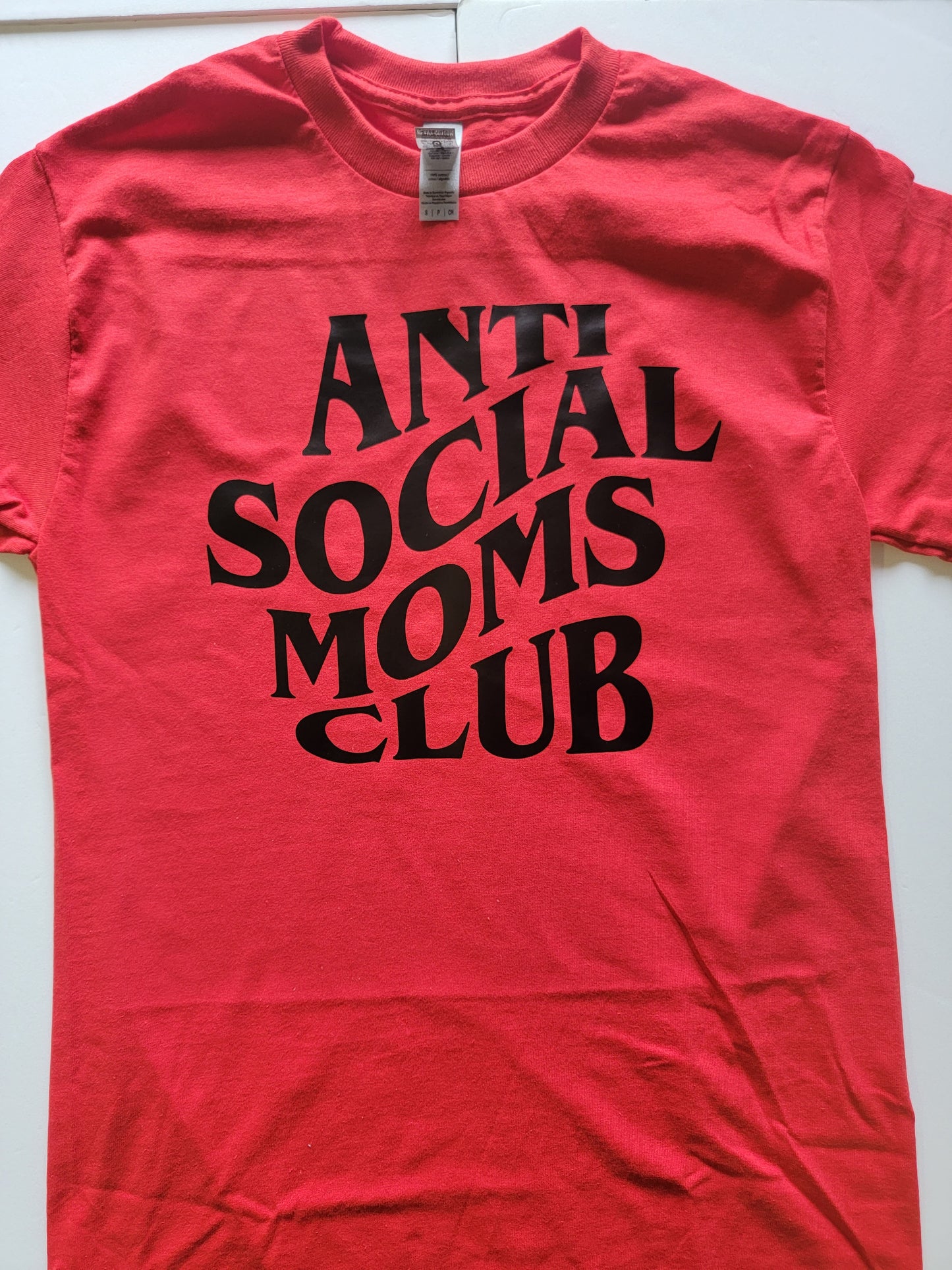 Anti Social Mom's club Custom T-shirt