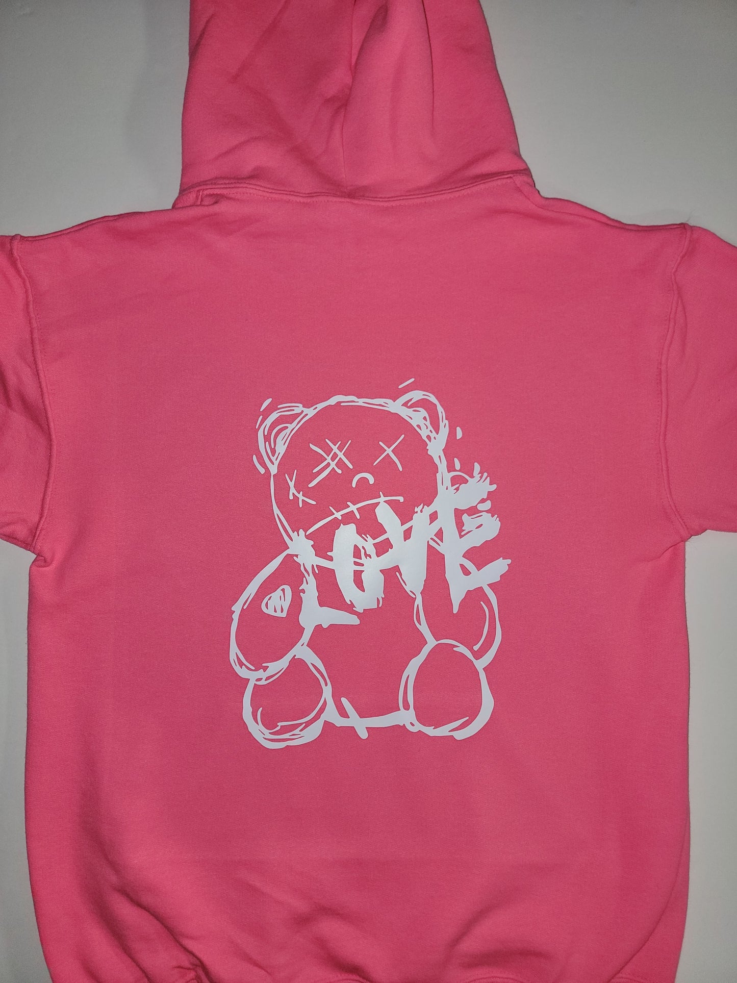 "LOVE" Teddy Bear Custom Hoodie