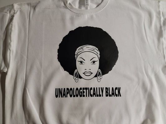 Unapologetically Black (Woman) Custom Sweater