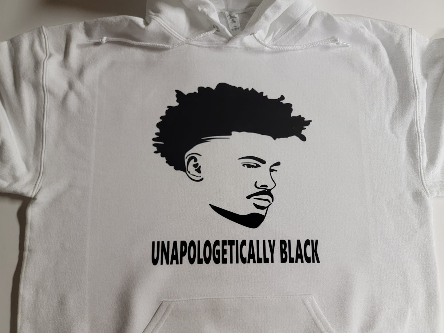Unapologetically Black (Man) Custom Hoodie