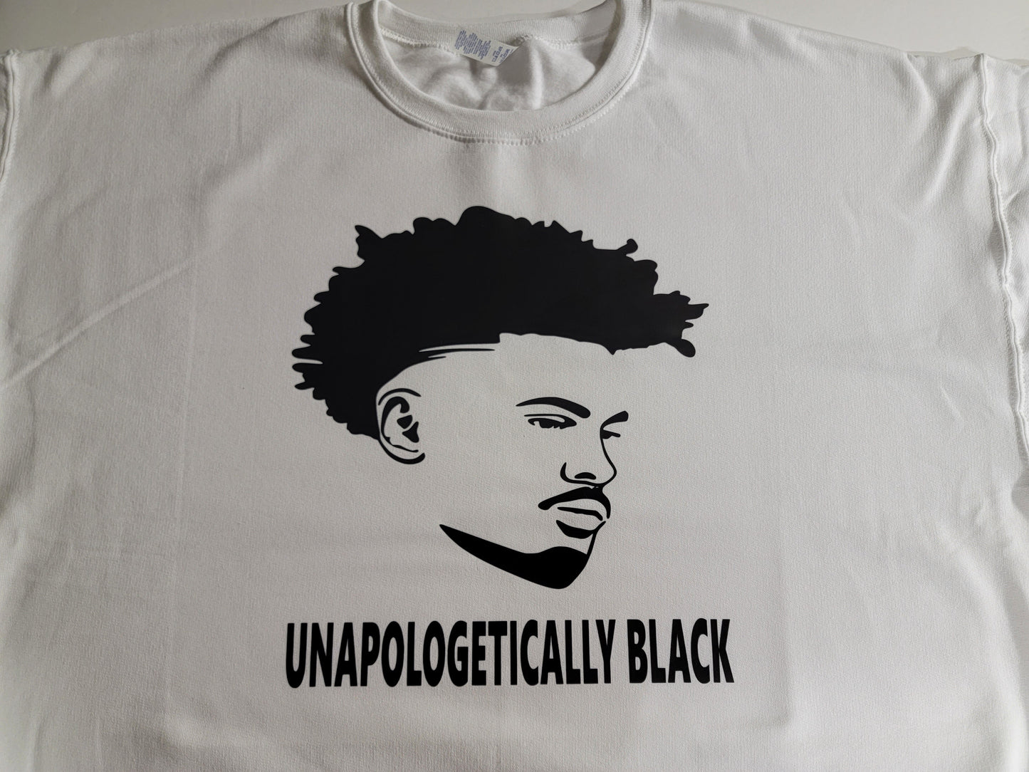 Unapologetically Black (Man) Custom T-shirt