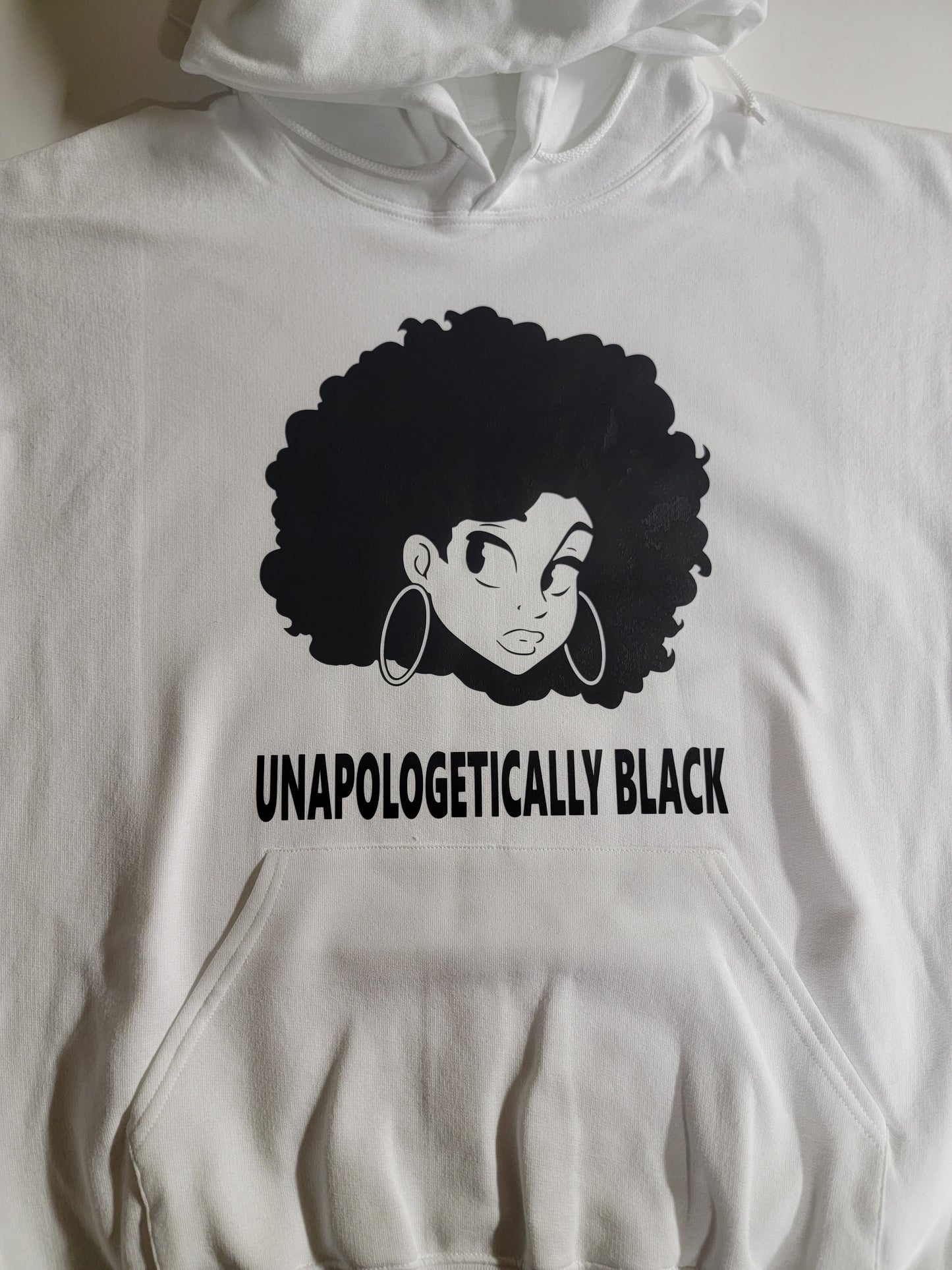 Unapologetically Black (Lady) Custom Hoodie